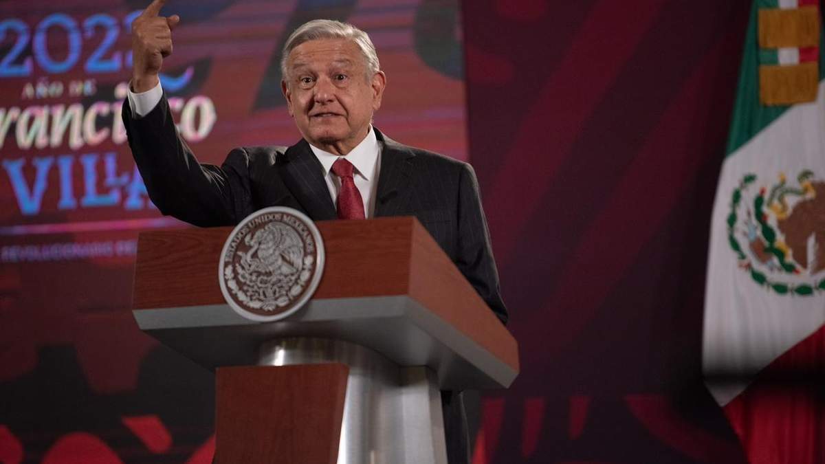 El mandatario en Palacio Nacional