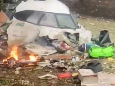 Se estrella un avión con 62 personas a bordo cerca de Sao Paulo (Video)
