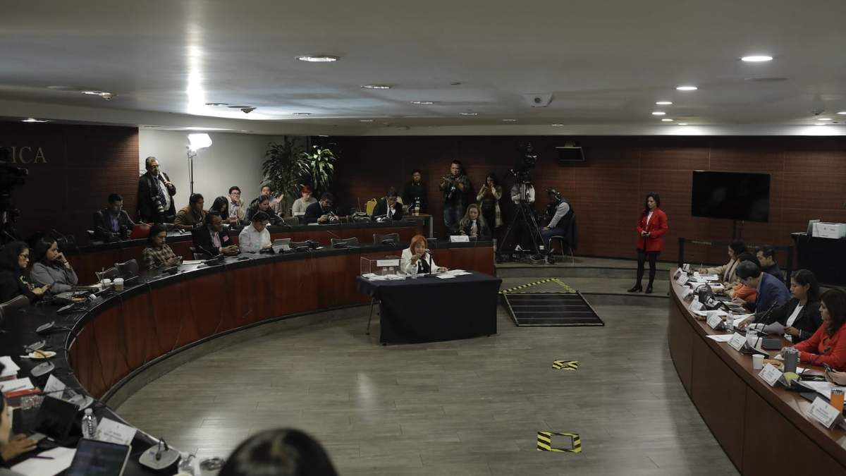 Comparecencia de Rosario Piedra Ibarra en el Senado el pasado 25 de octubre