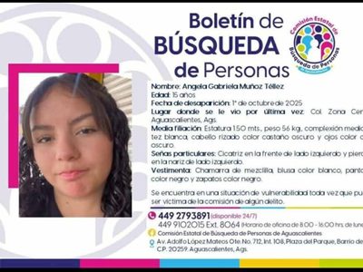 Ángela Gabriela desapareció en Aguascalientes y fue hallada asesinada en Querétaro