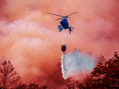 Neuquén prepara aviones y helicópteros para enfrentar incendios en una temporada con sequía