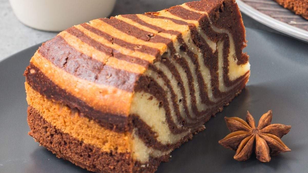 Torta cebra. Fuente: (X)