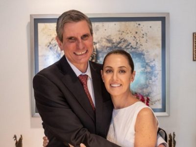 Sheinbaum se casó con Jesús María Tarriba en ceremonia íntima