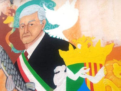Se engalana la Villa Tepetitán para festejar la asunción de su hijo pródigo a la presidencia de México