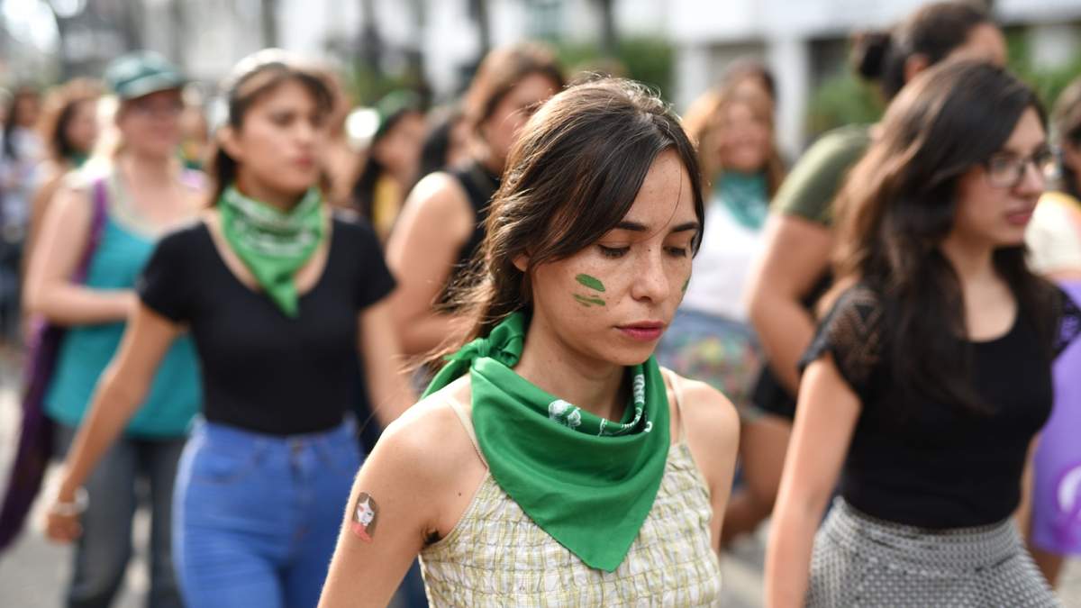 Protesta para un aborto legal