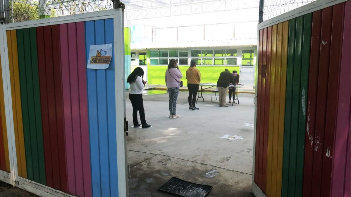 Una escuela en la colonia Ramos Millán