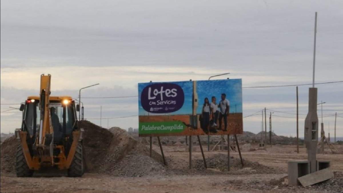 Lotes en la provincia de Neuquén. Fuente: (Facebook)