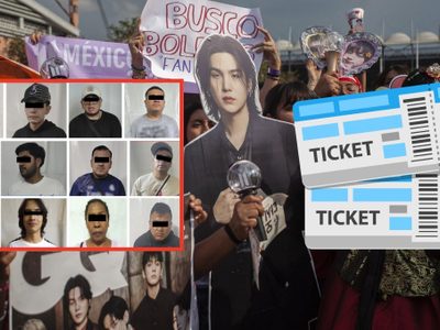 30 presuntos revendedores de boletos fueron detenidos durante los conciertos de BTS en CDMX