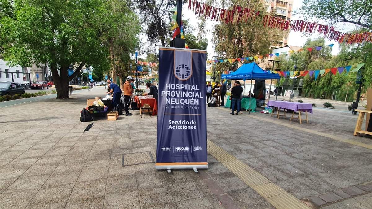 Muestra de los usuarios del servicio de adicciones del hospital de Neuquén. Fuente: (Javier Manzano)