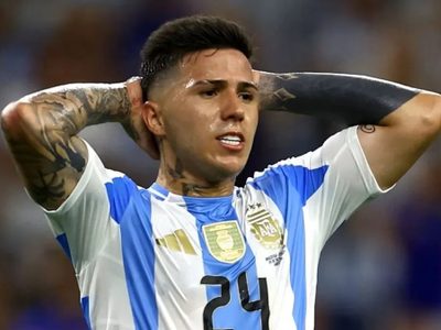 Enzo Fernández corre riesgo de una sanción ante la CONMEBOL y la FIFA