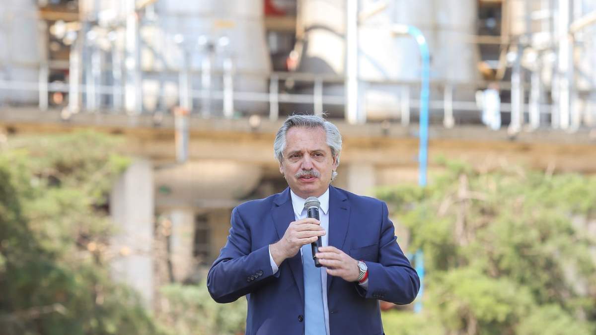 El presidente de la Nación, Alberto Fernández. Fuente: (Twitter)