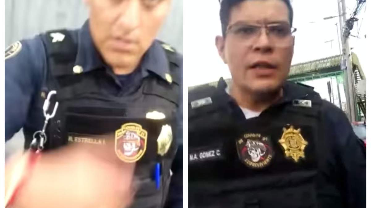 Los policías de la CDMX señalados