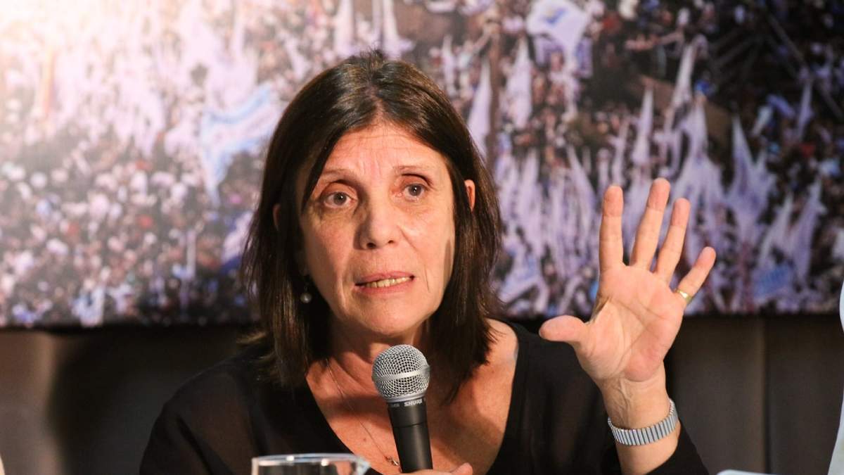 María Teresa García, ministra de Gobierno de la provincia de Buenos Aires. Fuente: (Twitter)
