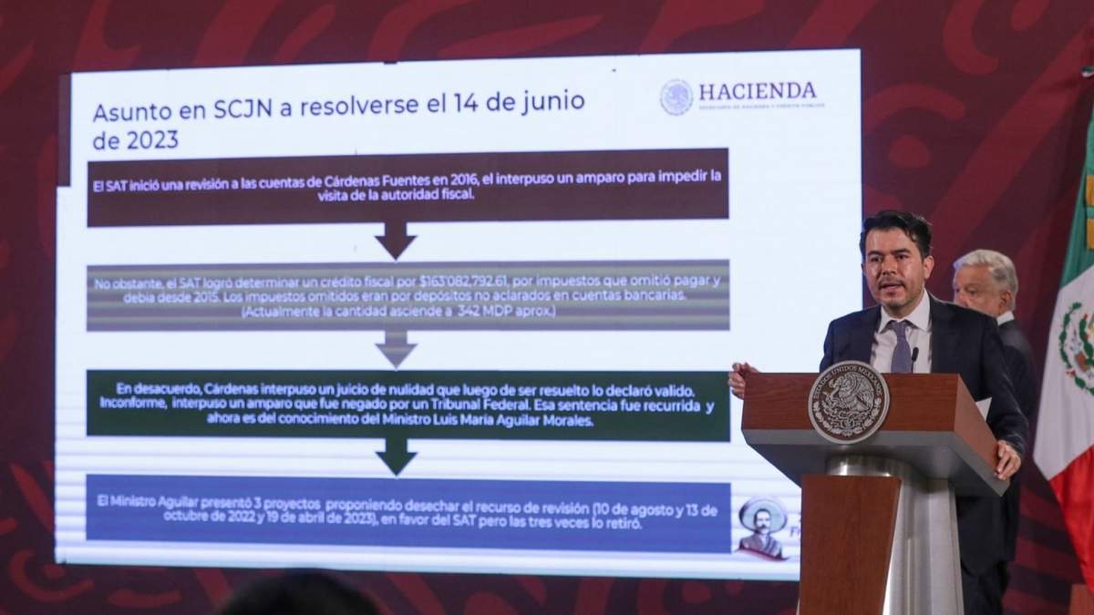 AMLO sobre el caso de Gustavo Cárdenas Fuentes, tío de Luis Cárdena Palomino