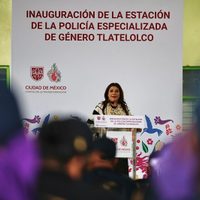 Brugada inaugura la primera Estación de la Policía Especializada de Género de la CDMX