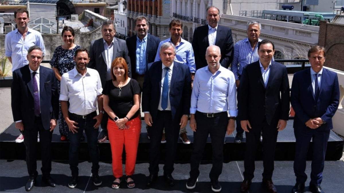 Los referentes de Juntos por el Cambio. Fuente: (Twitter)