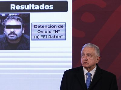 AMLO asegura que la detención de Ovidio Guzmán no fue una "entrega" a Biden