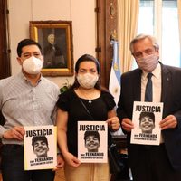 A casi un año de su fallecimiento, Alberto Fernández recibió a los padres de Fernando Báez Sosa