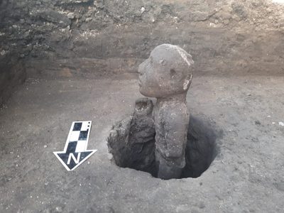 Xipe Tótec, “nuestro señor el desollado”, en el Templo Mayor