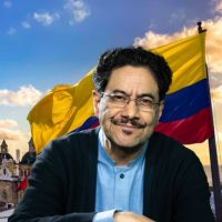 El candidato presidencial colombiano, Iván Cepeda se reúne por segunda vez con Sheinbaum en México