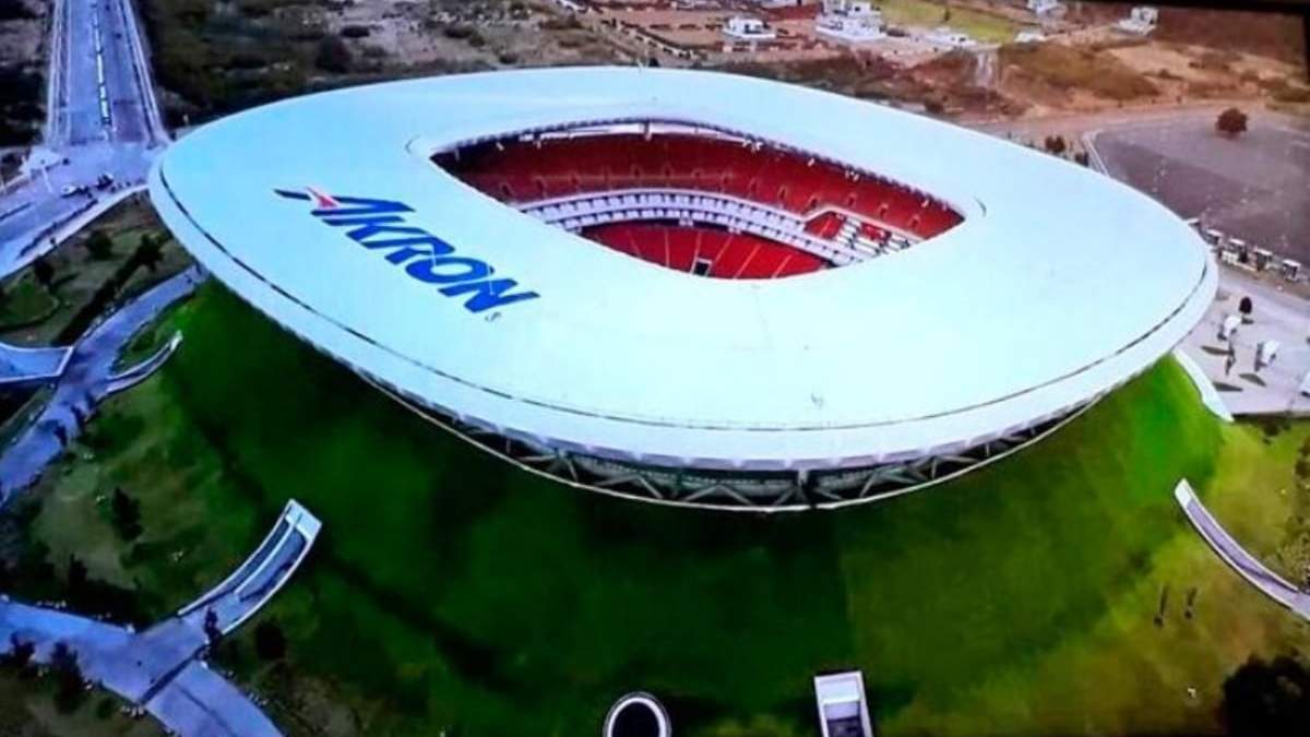 Los estadios Akron (foto) y Jalisco serán las sedes del Preolímpico