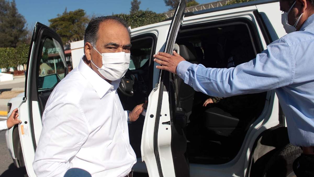 El gobernador Héctor Astudillo