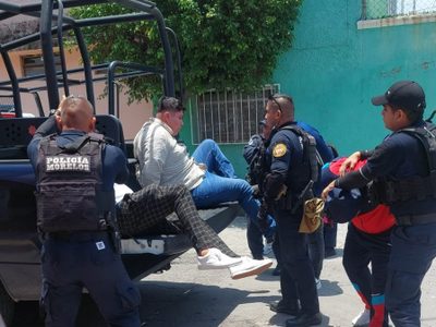 Balacera y persecución en Jiutepec; hay seis detenidos