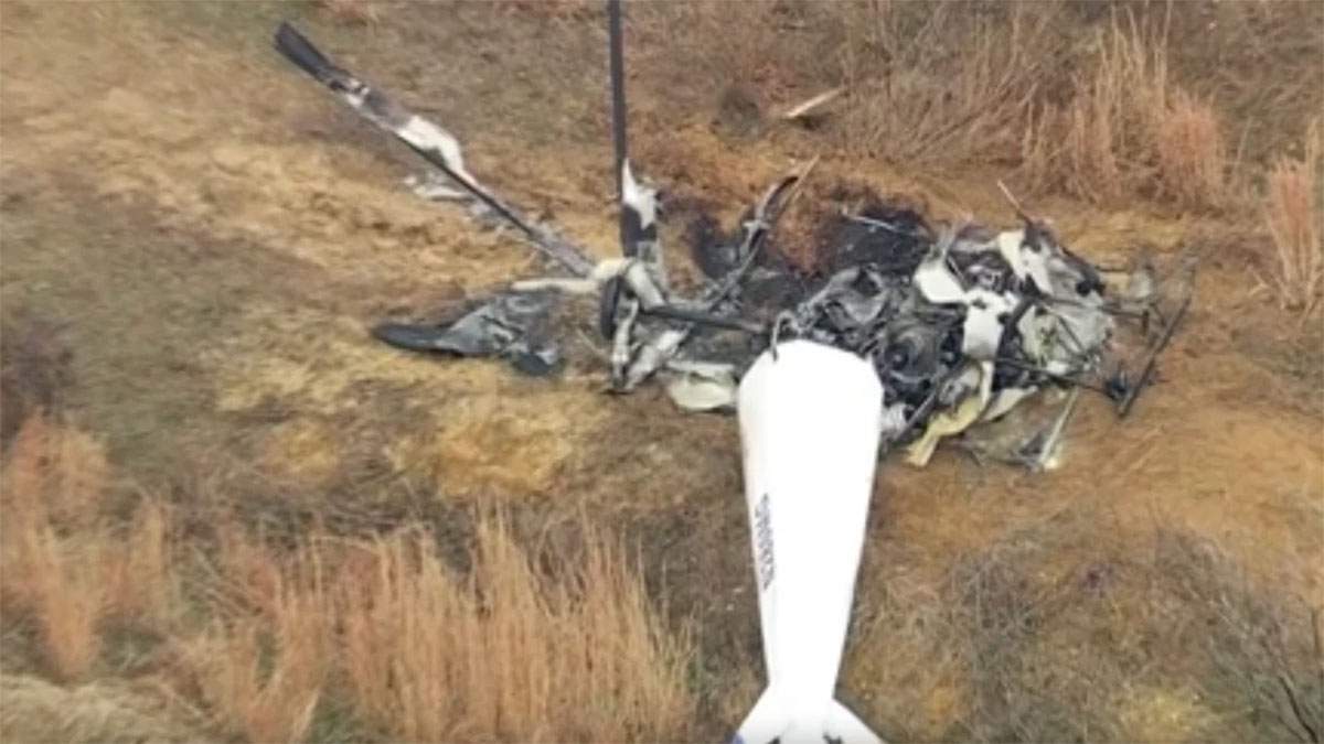 Este fue el helicóptero que se llevó la peor parte