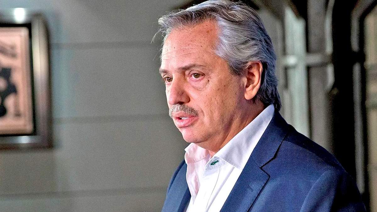 Presidente Alberto Fernández. Fuente: (Twitter)