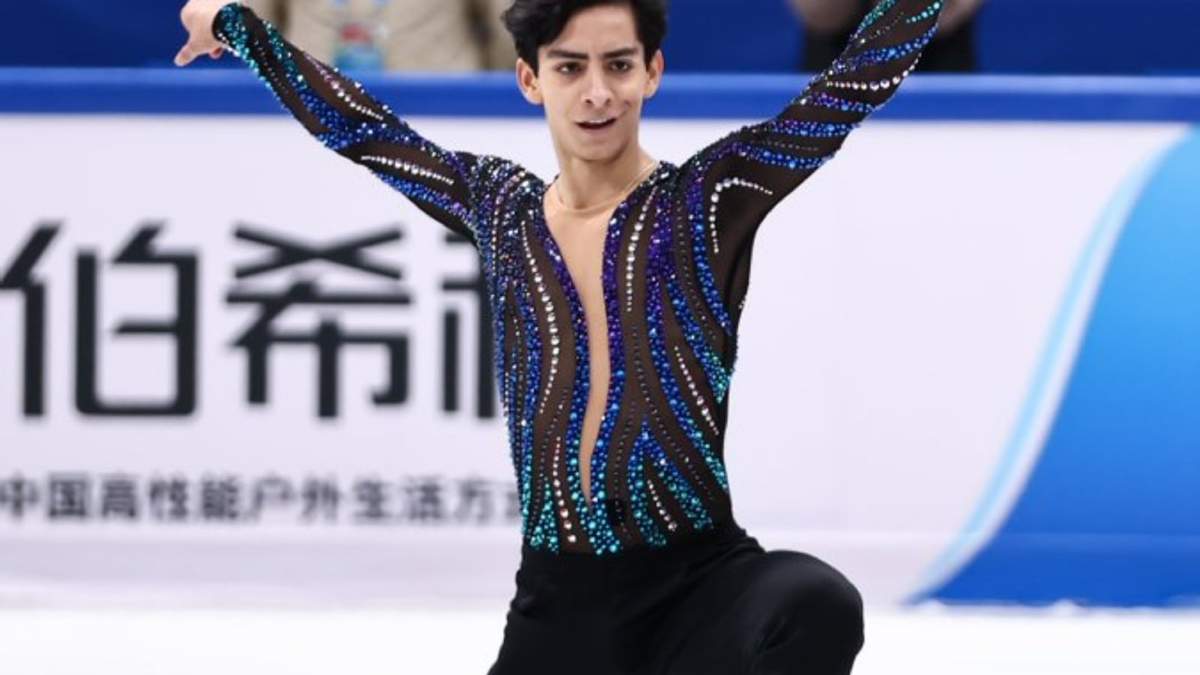 El patinador artístico Donovan Carrillo