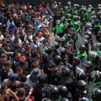 ¿Policías federales vs. AMLO?