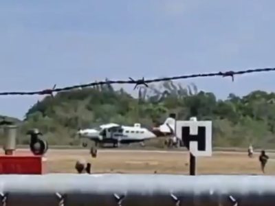 Un estadunidense secuestra una avioneta en Belice y muere baleado por un pasajero (Video)