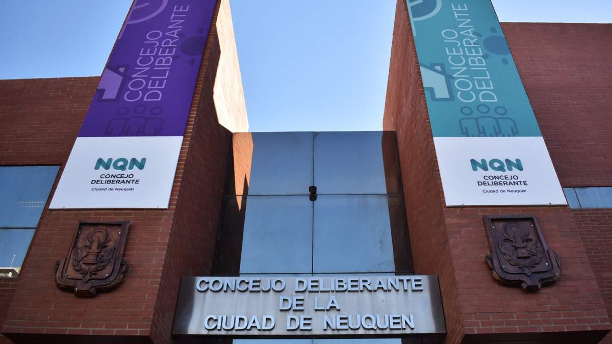 Sede del Consejo Deliberante de Neuquén. Fuente: (Twitter)