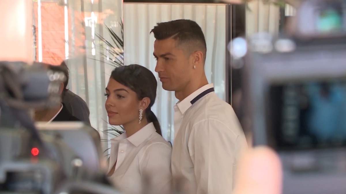Georgina Rodríguez y Cristiano Ronaldo. Fuente: (Instagram)