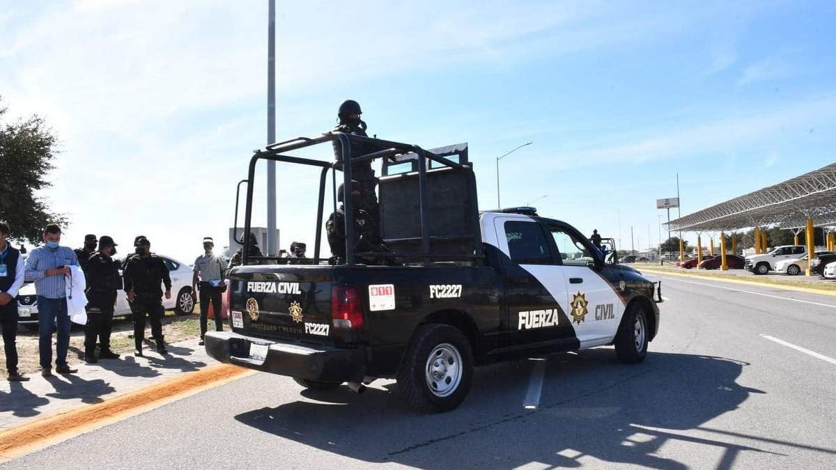 Una patrulla de la Fuerza Civil de Nuevo León