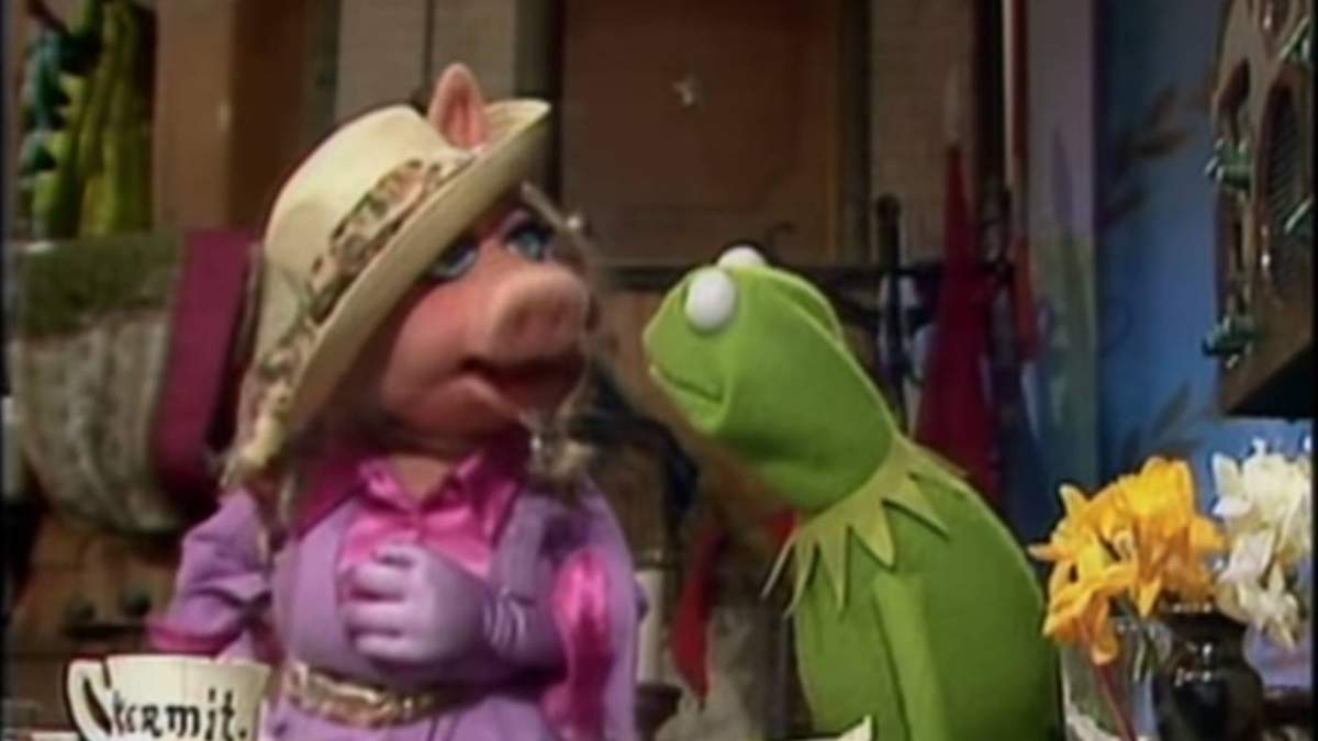 Miss Piggy y la Rana René