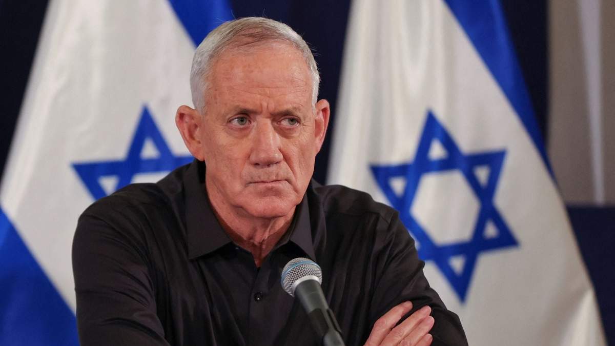 El líder del partido israelí Unidad Nacional