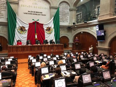Legislatura mexiquense autoriza a Del Mazo deuda por 8 mil 600 mdp para 2021