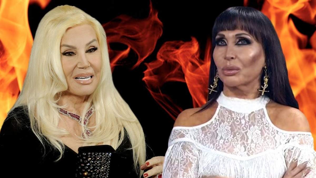 Susana Giménez y Moria Casán. Fuente: (Minuto Neuquén)