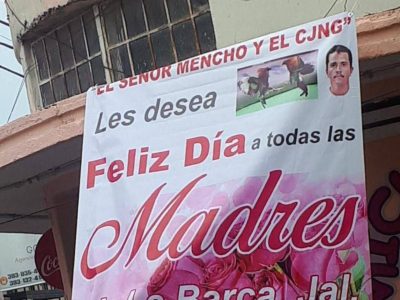 A nombre de El Mencho y el CJNG reparten enseres domésticos por el Día de las madres (Video)