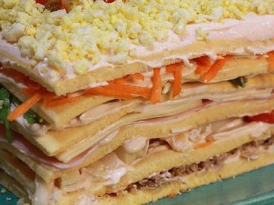 Torta salada de pionono: fácil, práctica y riquísima si sos team salado