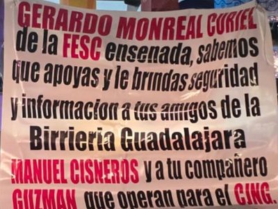 En menos de 24 horas, dejan 4 narcomantas en Ensenada, BC; mencionan a Manuel Cisneros