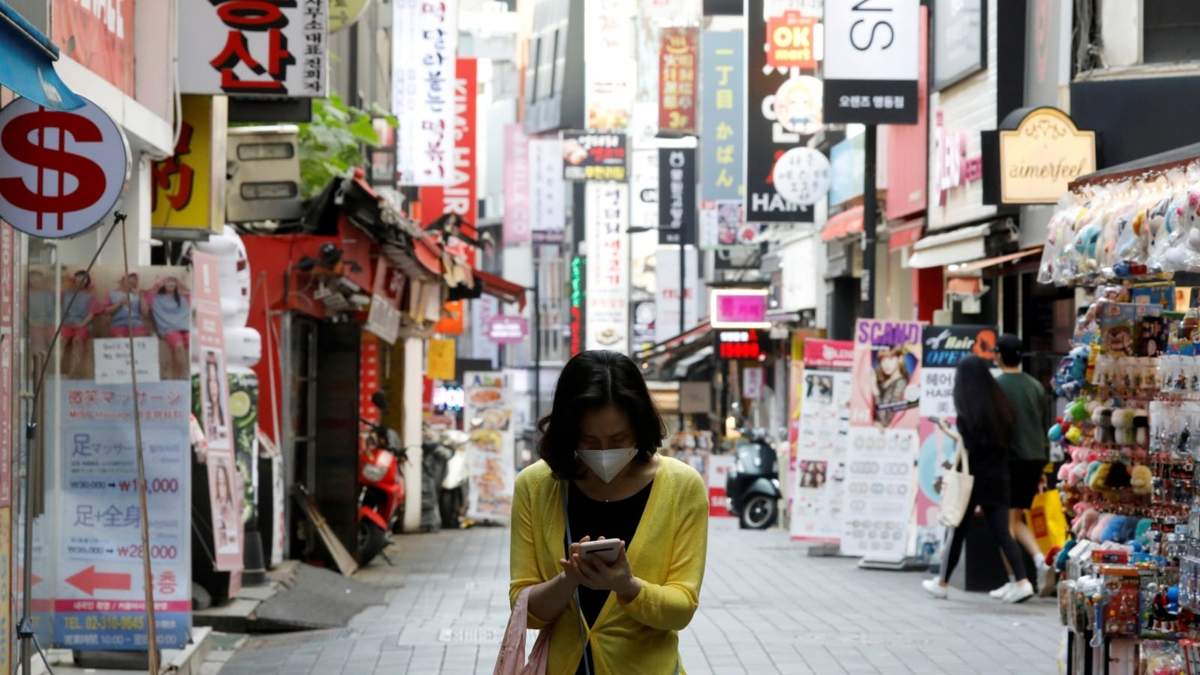 Corea del Sur está atravesando su segunda ola de contagios. Fuente: (Twitter)