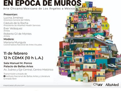 Presentan catálogo de arte chicano y mexicano en Bellas Artes