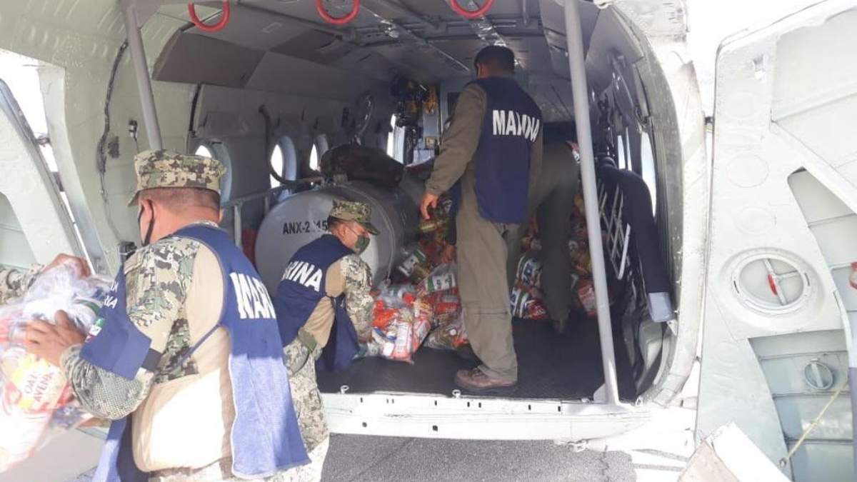 Operativo de la Semar en Chiapas