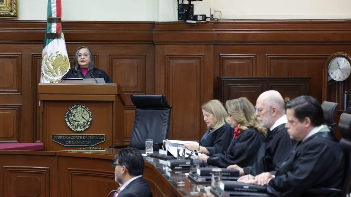 Norma Piña en su último informe de gobierno