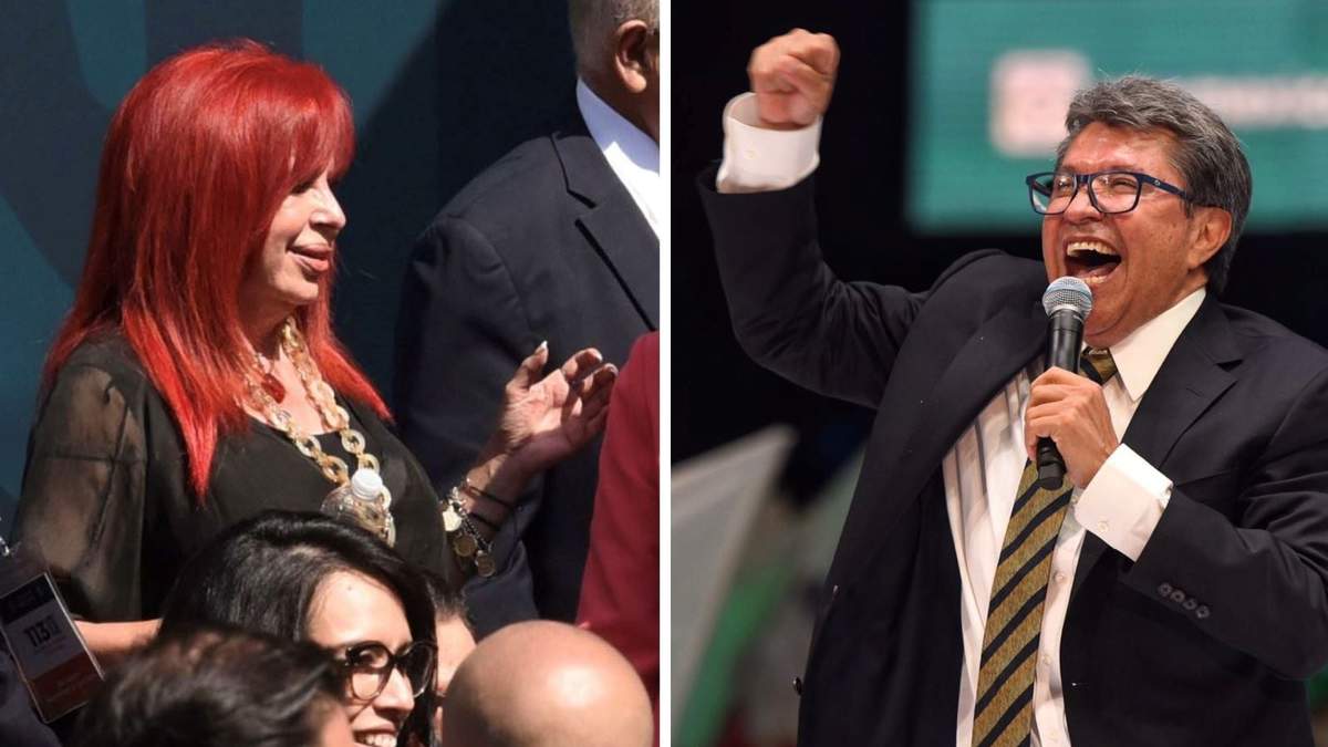Layda Sansores y Ricardo Monreal
