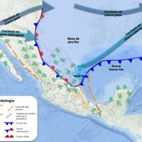 Llega el frente frío 26; lluvias fuertes e intensas este jueves en los siguientes estados