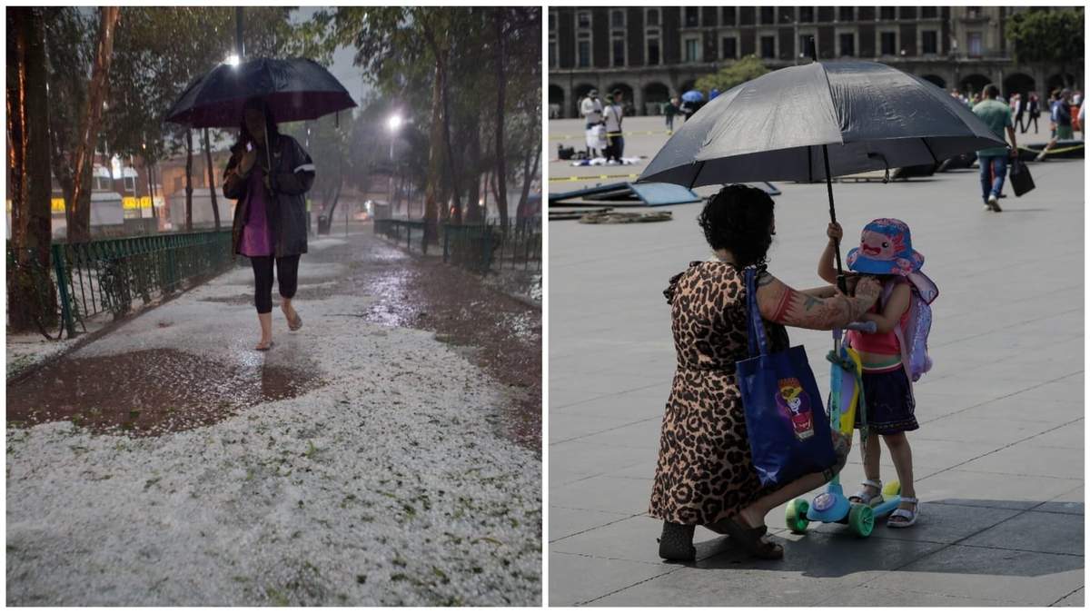 Protección Civil de la CDMX emitió alertas por posible granizo y por calor para el viernes 1 de mayo y el sábado 2