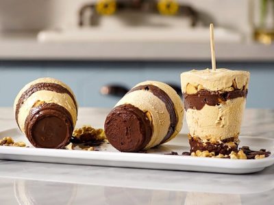 No necesitás moldes: mirá cómo preparar estos riquísimos helados bicolor con solo 3 ingredientes